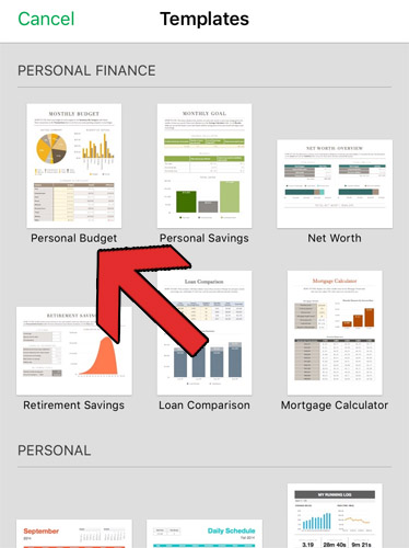 Personal Finance Template Numbers
