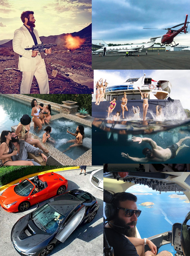 why is dan bilzerian famous