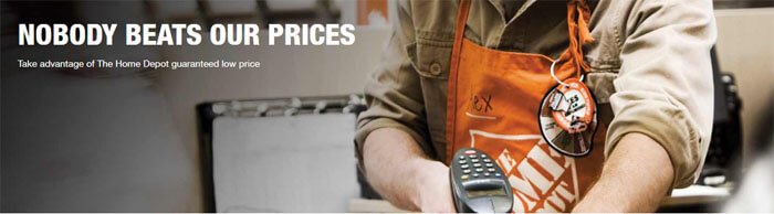 home depot price guarantee