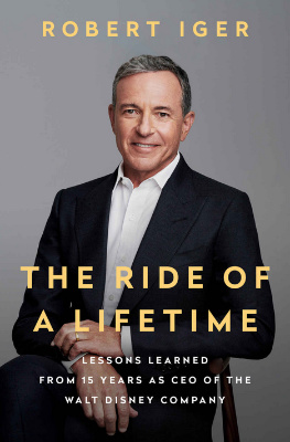 ride of a lifetime bob iger