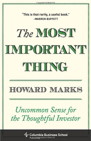 the most important thing howard marks